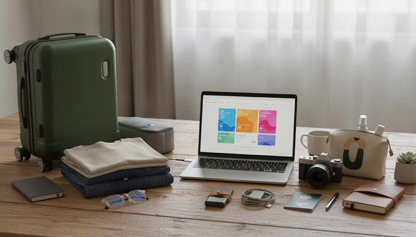 Pack Light Every Trip: Minimalist Digital Packing Planner